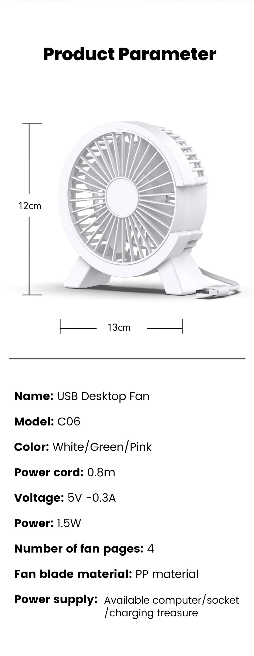DeskBreeze Mini