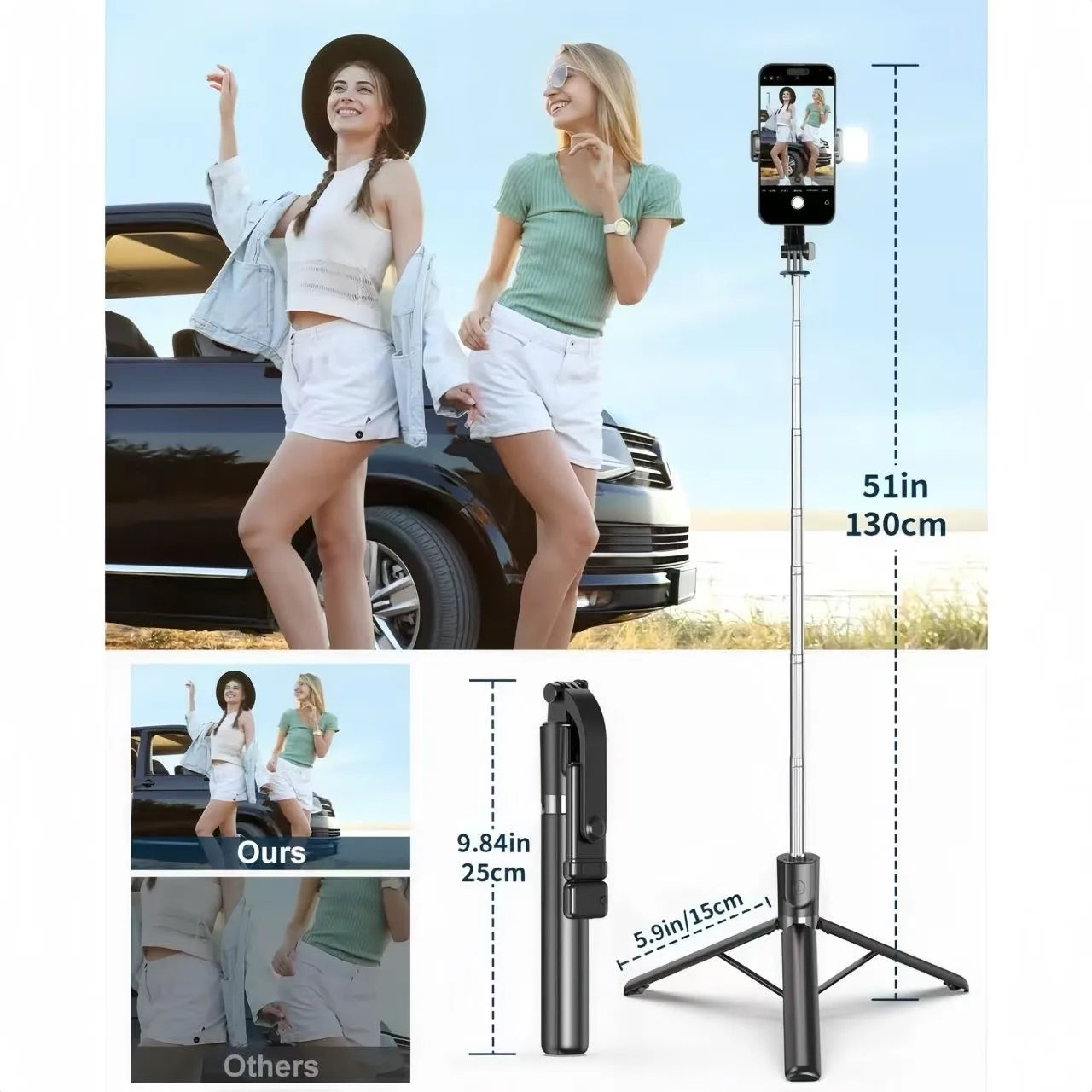 InstaLight Selfie Stand