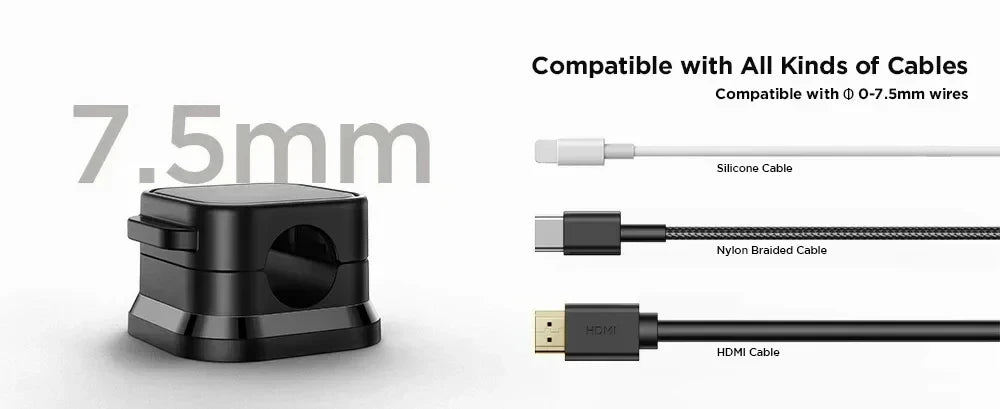 DeskMag Cable Clips